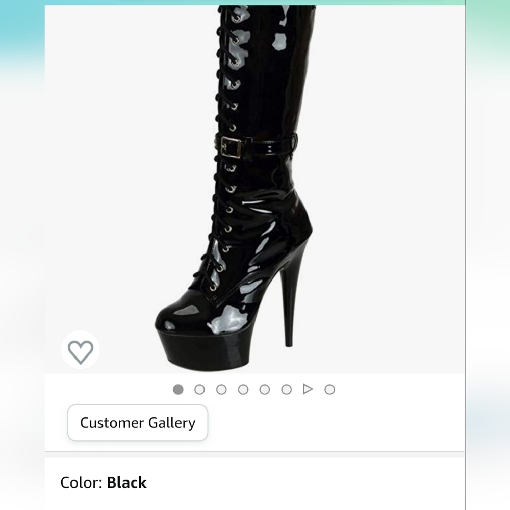 Stiletto boots size 7 brand new never worn